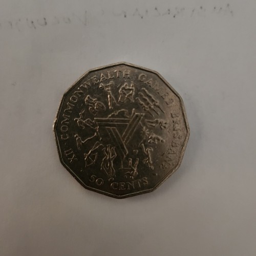 Rare cent australian - 50, coin