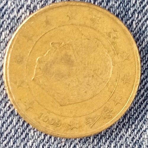 Rare cent euro coin belgium - coin,