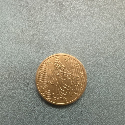 Rare euro cent - france, rf
