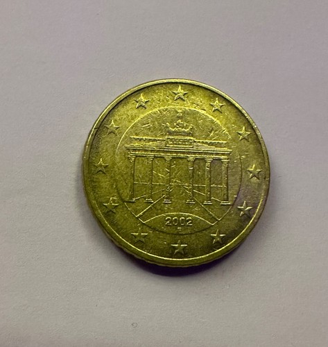 Rare cent euro coin - 50,
