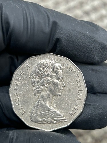 1978 cent coin - 50,