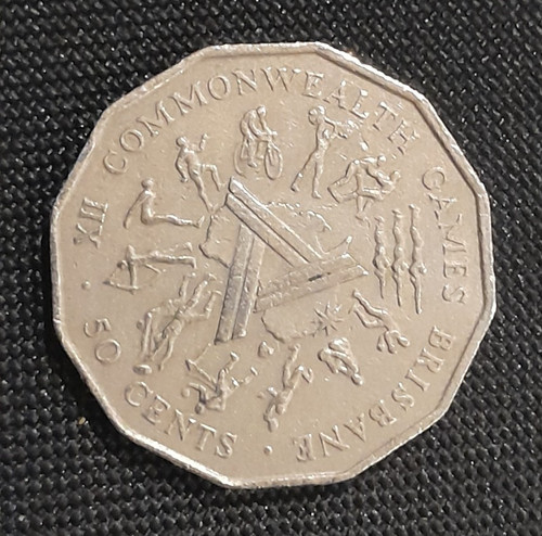 Rare 1982 australian 50 cent - "rare",
