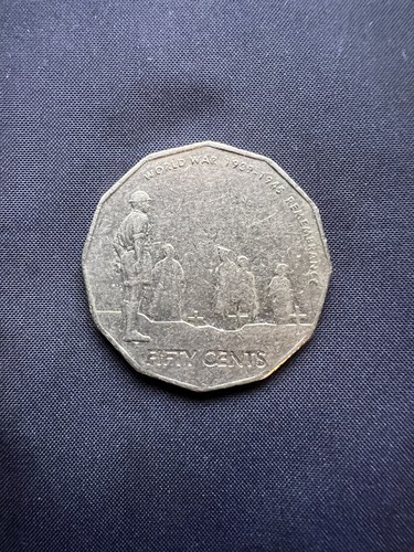 Rare 2005 australian 50 cent - 2005,