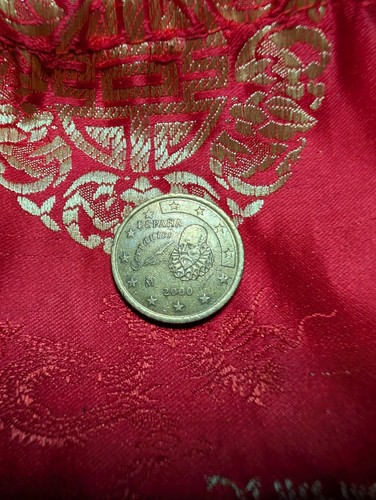 Euro cent rare - euro, spain