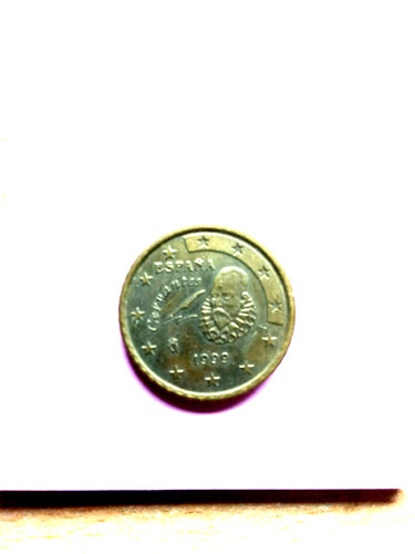 Euro cent rare coin spain - euro,