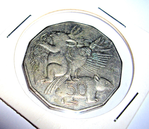 Rare 2004 cent coin with - 50,
