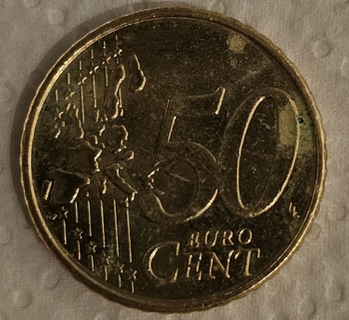 Cent euro coin 1999 rare - 50,