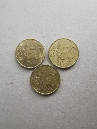 Cent euro rare - x3,