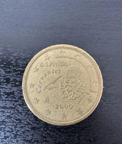 2000 spain euro cent coin - spain,