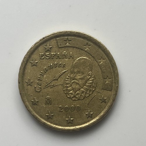 Euro cent rare coin spain - euro,