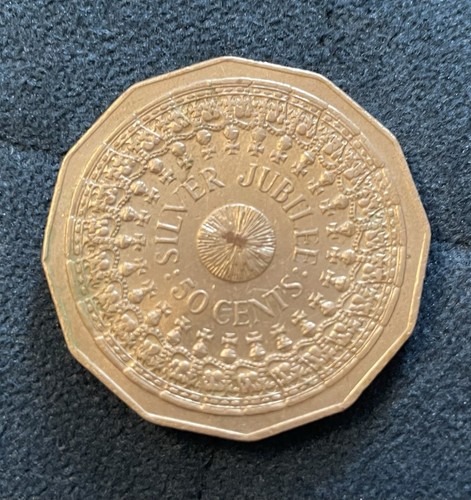 1977 australian 50 cent - 1,