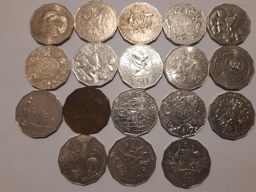 Rare australian cent coins - rare, 50