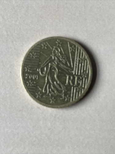 Euro cent 2001 - 2001, (rare)