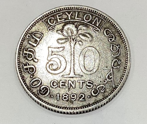 Rare 1892 ceylon cent - 1892,